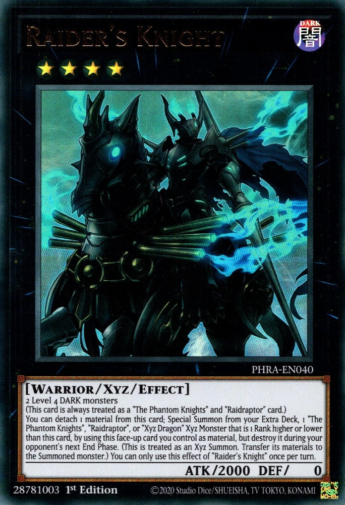 Image for Raider's Knight (Phantom Rage) (PHRA-EN040) - YuGiOh