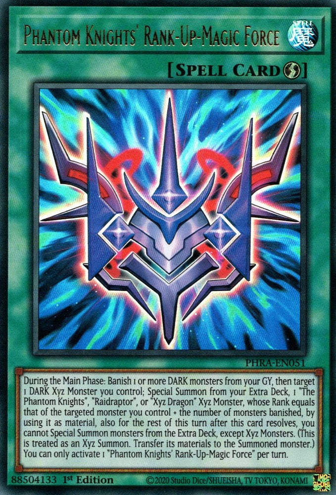 Image for Phantom Knights' Rank-Up-Magic Force (Phantom Rage) (PHRA-EN051) - YuGiOh