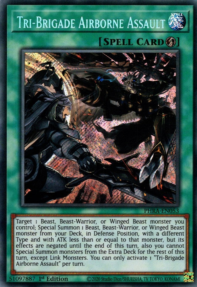 Image for Tri-Brigade Airborne Assault (Phantom Rage) (PHRA-EN053) - YuGiOh