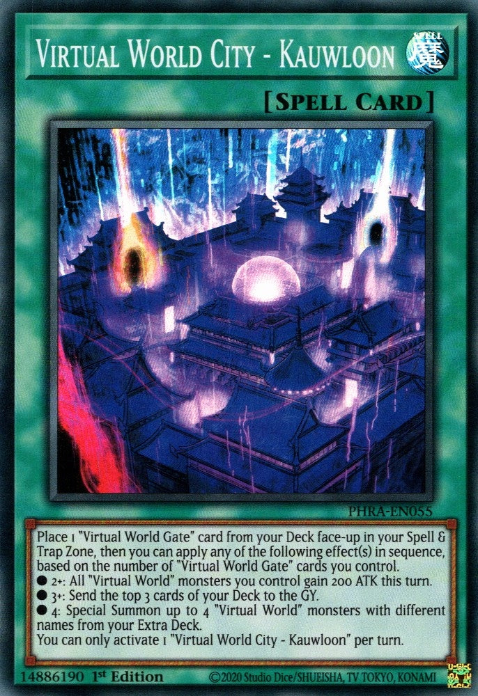Image for Virtual World City - Kauwloon (Phantom Rage) (PHRA-EN055) - YuGiOh