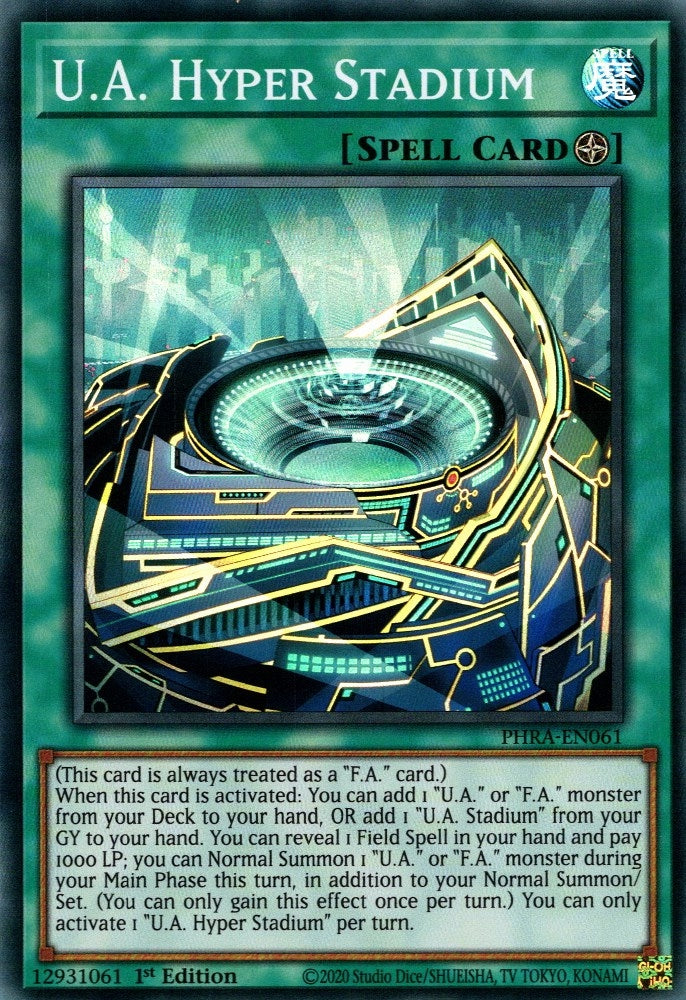 Image for U.A. Hyper Stadium (Phantom Rage) (PHRA-EN061) - YuGiOh