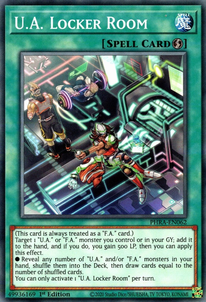 Image for U.A. Locker Room (Phantom Rage) (PHRA-EN062) - YuGiOh
