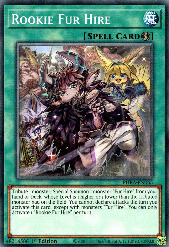 Image for Rookie Fur Hire (Phantom Rage) (PHRA-EN065) - YuGiOh