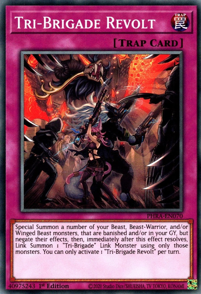 Image for Tri-Brigade Revolt (Phantom Rage) (PHRA-EN070) - YuGiOh