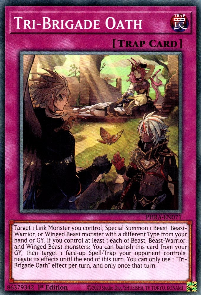 Image for Tri-Brigade Oath (Phantom Rage) (PHRA-EN071) - YuGiOh