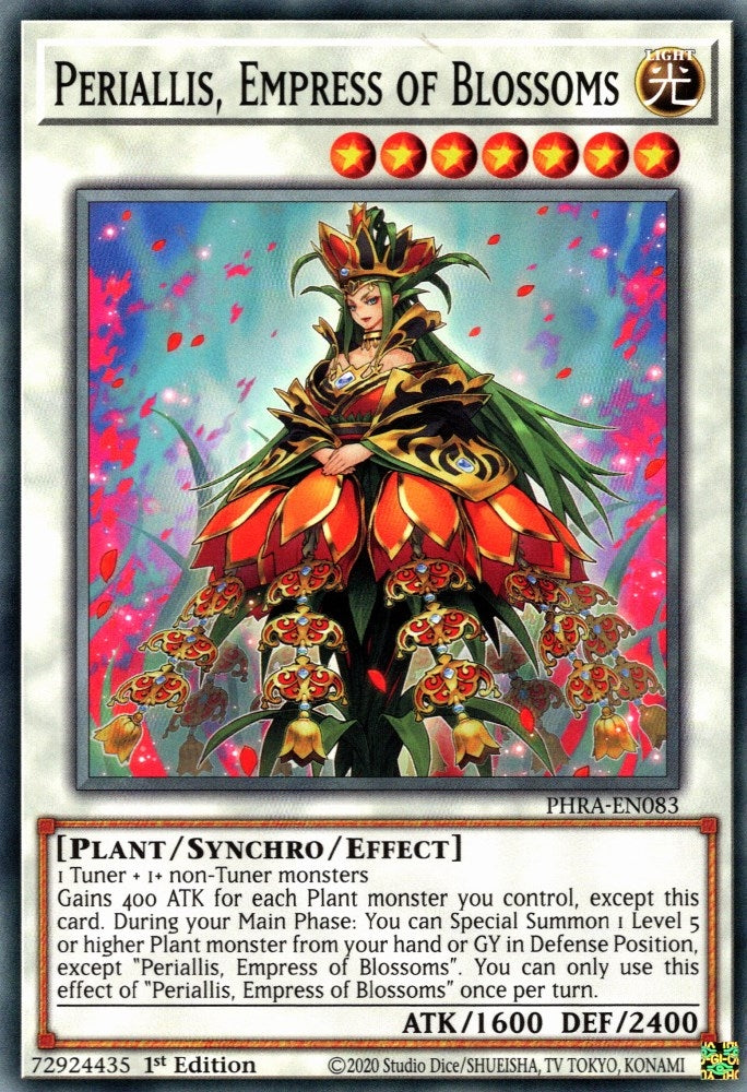Image for Periallis, Empress of Blossoms (Phantom Rage) (PHRA-EN083) - YuGiOh