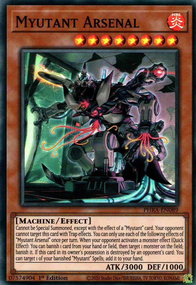Image for Myutant Arsenal (Phantom Rage) (PHRA-EN089) - YuGiOh