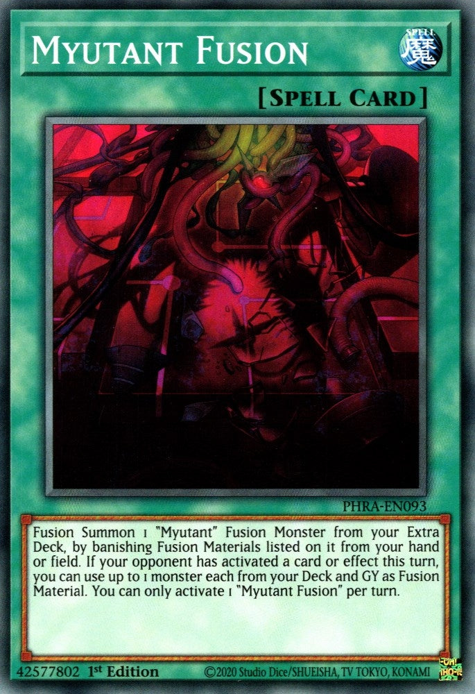 Image for Myutant Fusion (Phantom Rage) (PHRA-EN093) - YuGiOh