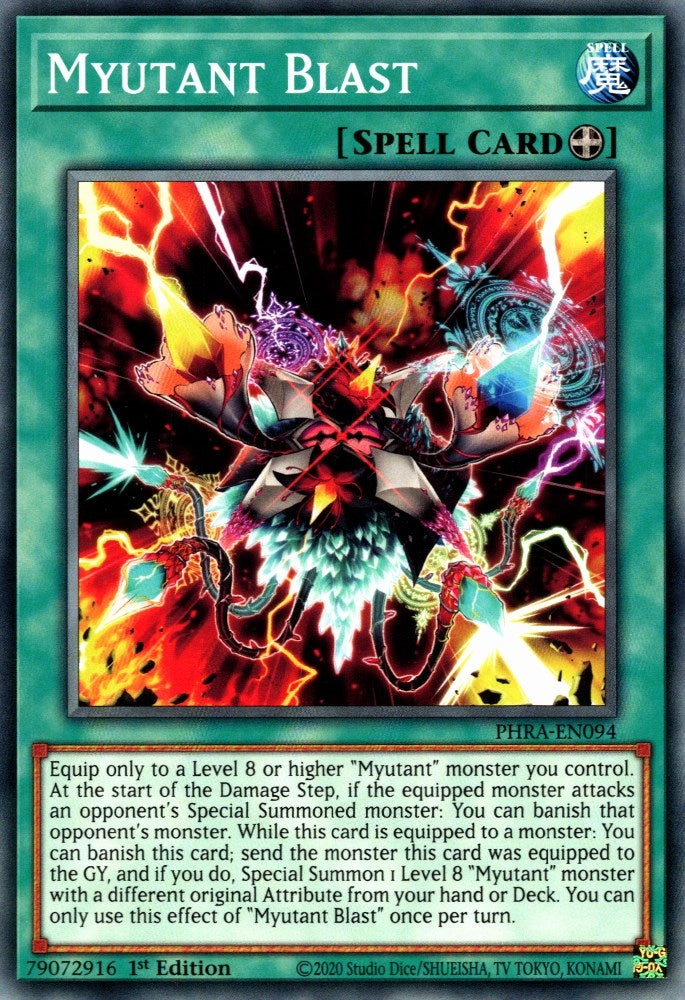 Image for Myutant Blast (Phantom Rage) (PHRA-EN094) - YuGiOh