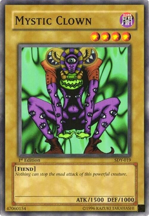 Image for Mystic Clown (Starter Deck: Yugi) (SDY-019) - YuGiOh
