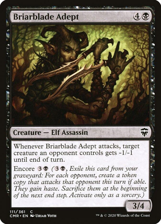 Image for Briarblade Adept (Commander Legends) (111) - Magic: The Gathering