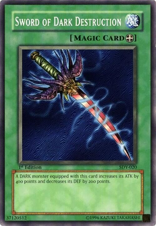 Image for Sword of Dark Destruction (Starter Deck: Yugi) (SDY-020) - YuGiOh
