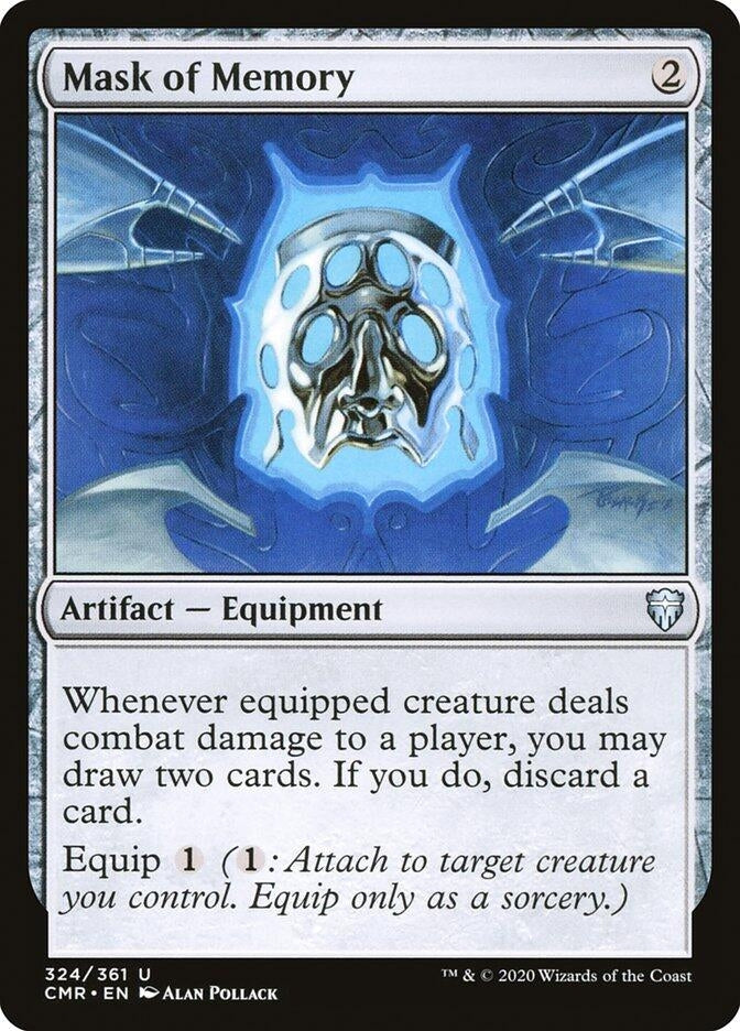 Image for Mask of Memory (Commander Legends) (324) - Magic: The Gathering