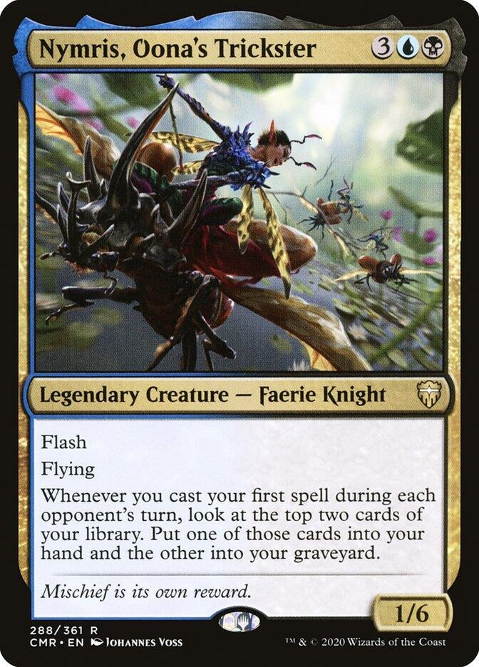 Image for Nymris, Oona's Trickster (Commander Legends) (288) - Magic: The Gathering