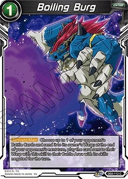 Image for Boiling Burg (Draft Box 06 - Giant Force) (DB3-112) - Dragon Ball Super: Masters