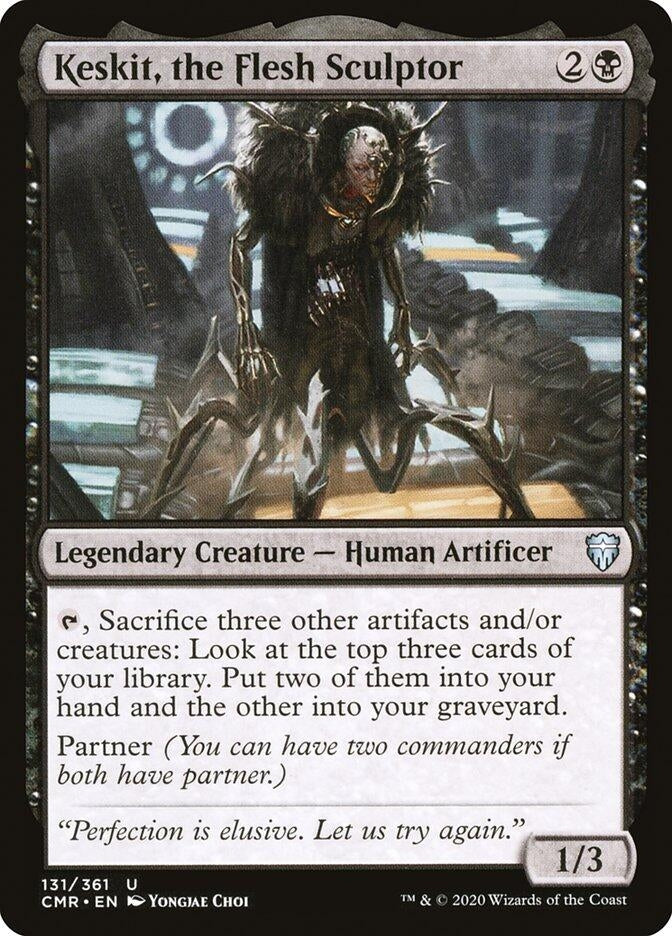 Image for Keskit, the Flesh Sculptor (Commander Legends) (131) - Magic: The Gathering