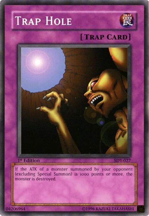 Image for Trap Hole (Starter Deck: Yugi) (SDY-027) - YuGiOh