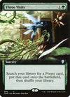 Image for Three Visits (Extended Art) (Commander Legends) (686) - Magic: The Gathering