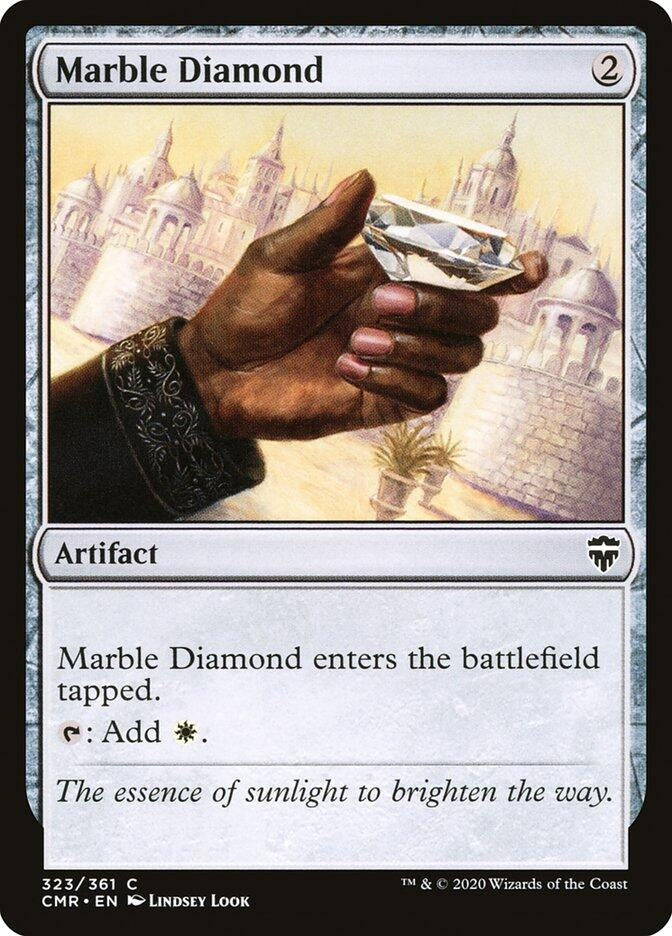Image for Marble Diamond (Commander Legends) (323) - Magic: The Gathering