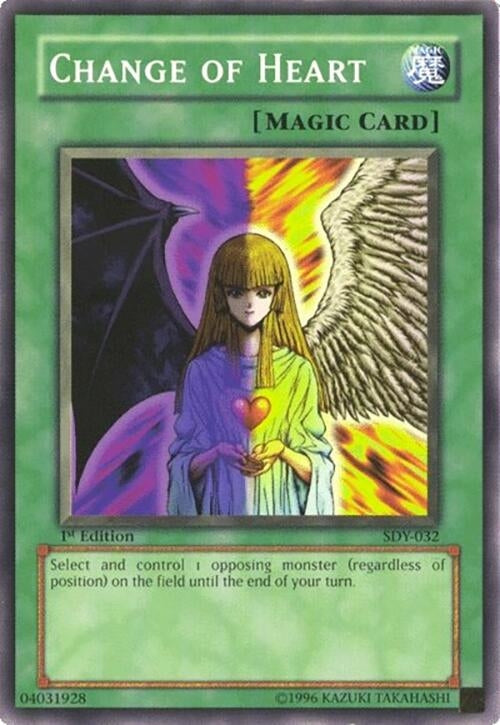 Image for Change of Heart (Starter Deck: Yugi) (SDY-032) - YuGiOh