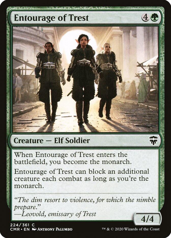 Image for Entourage of Trest (Commander Legends) (224) - Magic: The Gathering