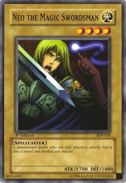 Image for Neo the Magic Swordsman (Starter Deck: Yugi) (SDY-035) - YuGiOh