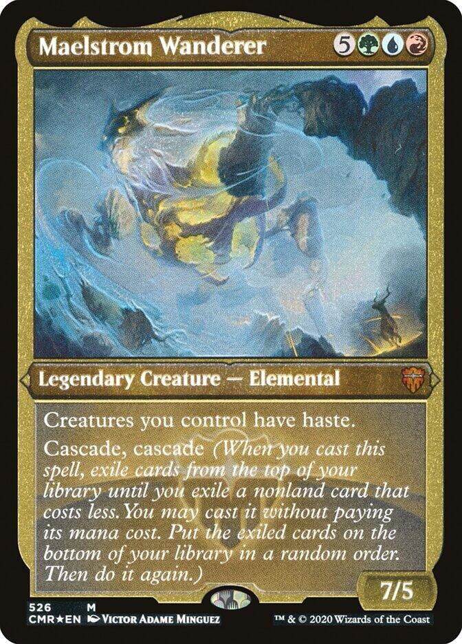 Image for Maelstrom Wanderer (Foil Etched) (Commander Legends) (526) - Magic: The Gathering