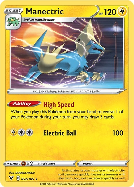 Image for Manectric (SWSH04: Vivid Voltage) (052/185) - Pokemon
