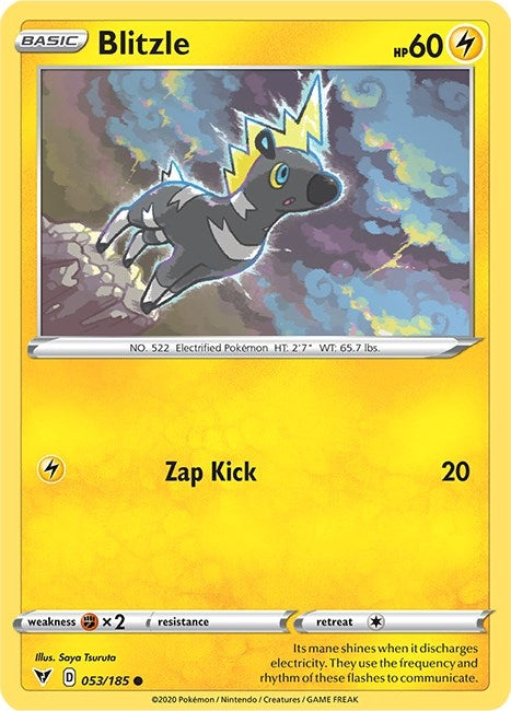 Image for Blitzle (SWSH04: Vivid Voltage) (053/185) - Pokemon