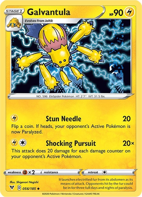 Image for Galvantula (SWSH04: Vivid Voltage) (056/185) - Pokemon