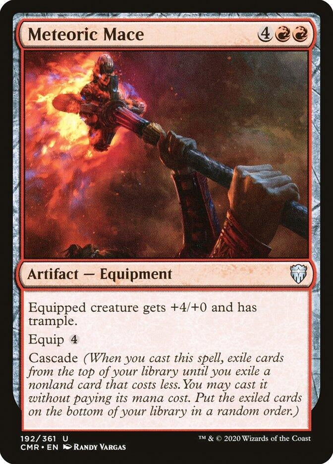 Image for Meteoric Mace (Commander Legends) (192) - Magic: The Gathering