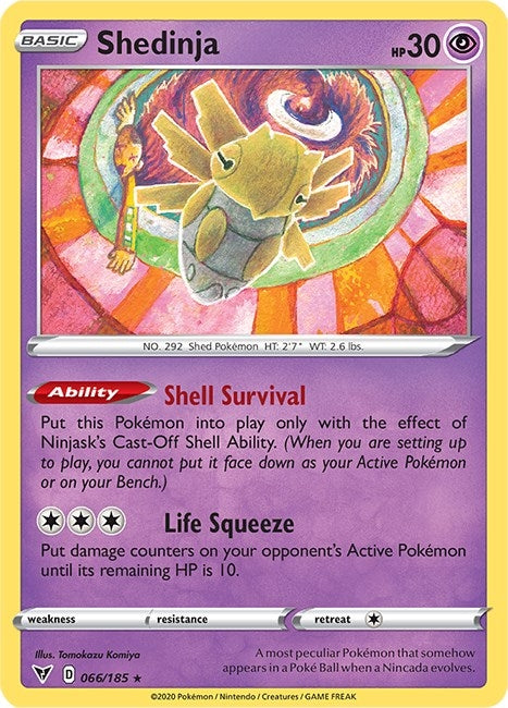 Image for Shedinja (SWSH04: Vivid Voltage) (066/185) - Pokemon