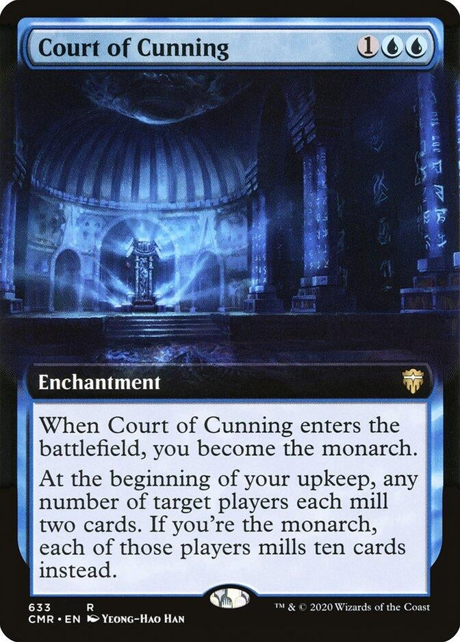 Image for Court of Cunning (Extended Art) (Commander Legends) (633) - Magic: The Gathering