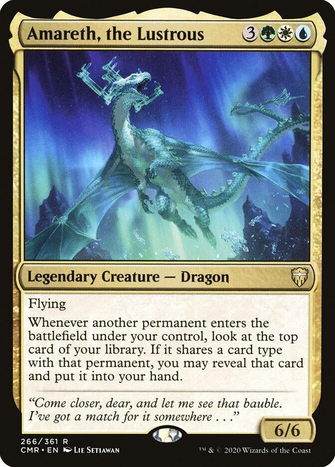 Image for Amareth, the Lustrous (Commander Legends) (266) - Magic: The Gathering