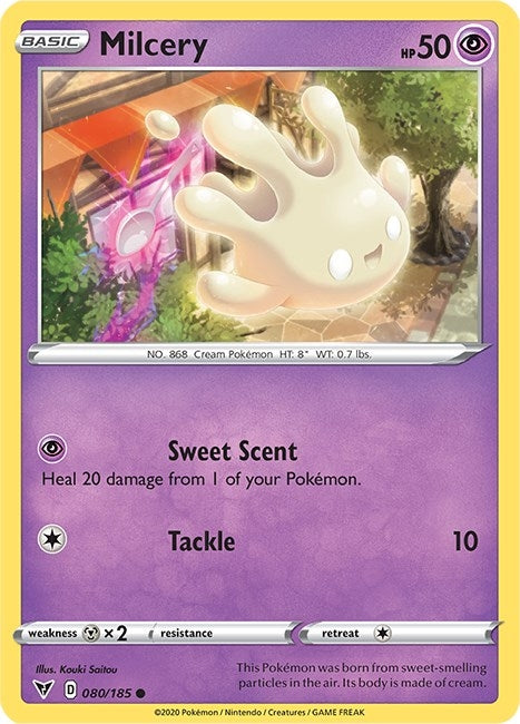 Image for Milcery (SWSH04: Vivid Voltage) (080/185) - Pokemon