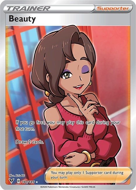 Image for Beauty (Full Art) (SWSH04: Vivid Voltage) (181/185) - Pokemon