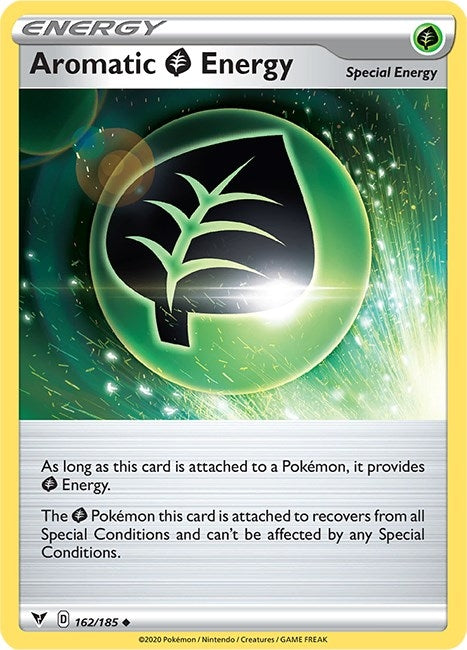 Image for Aromatic Grass Energy (SWSH04: Vivid Voltage) (162/185) - Pokemon