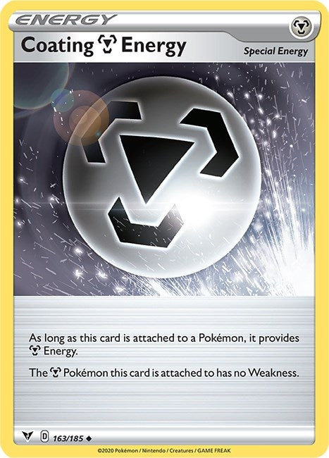 Image for Coating Metal Energy (SWSH04: Vivid Voltage) (163/185) - Pokemon