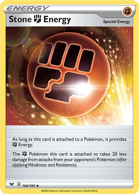 Image for Stone Fighting Energy (SWSH04: Vivid Voltage) (164/185) - Pokemon