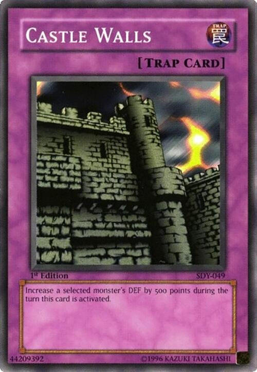 Image for Castle Walls (Starter Deck: Yugi) (SDY-049) - YuGiOh