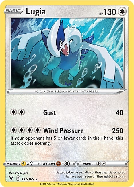 Image for Lugia (SWSH04: Vivid Voltage) (132/185) - Pokemon
