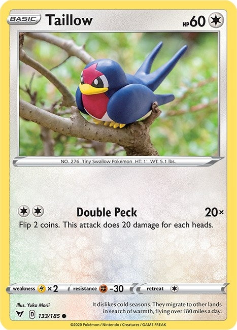 Image for Taillow (SWSH04: Vivid Voltage) (133/185) - Pokemon