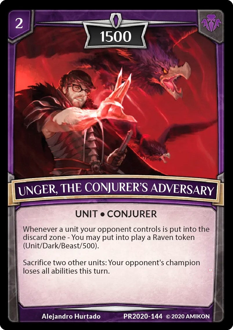 Image for Unger, the Conjurer's Adversary (Argent Saga Promos) (PR2020-144) - Argent Saga TCG
