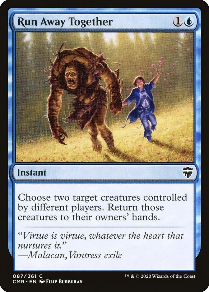 Image for Run Away Together (Commander Legends) (87) - Magic: The Gathering