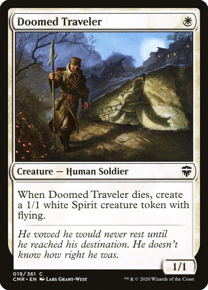 Image for Doomed Traveler (Commander Legends) (19) - Magic: The Gathering