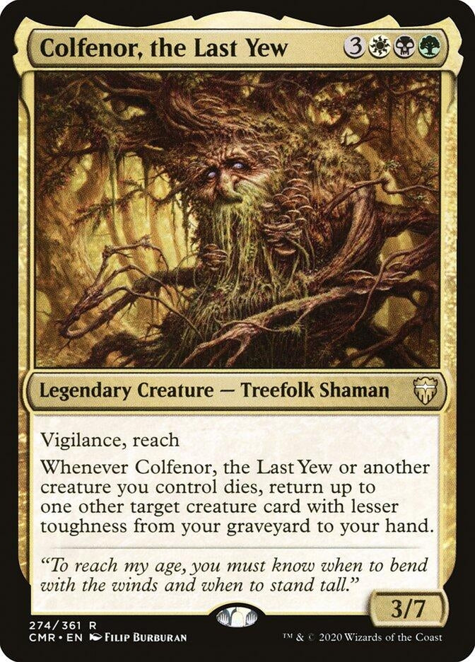 Image for Colfenor, the Last Yew (Commander Legends) (274) - Magic: The Gathering