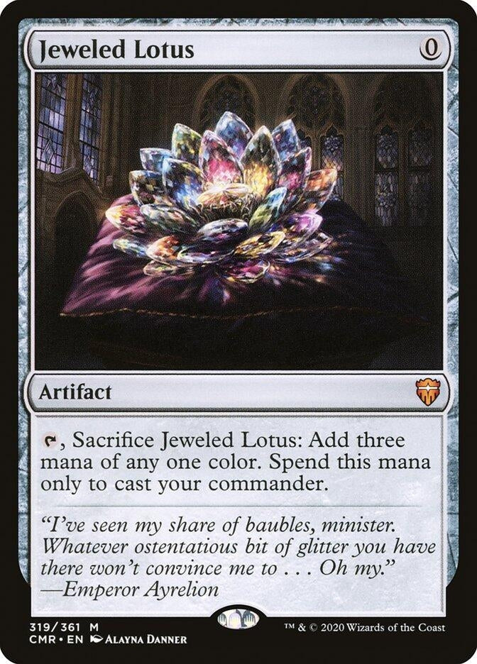 Image for Jeweled Lotus (Commander Legends) (319) - Magic: The Gathering