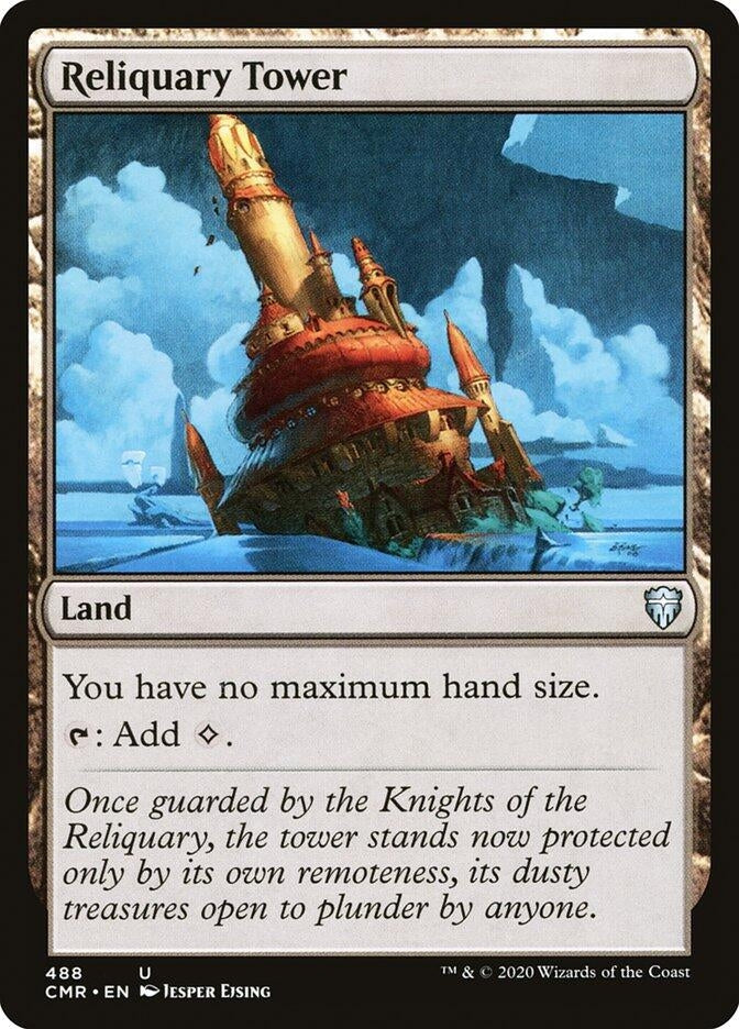 Image for Reliquary Tower (Commander Legends) (488) - Magic: The Gathering