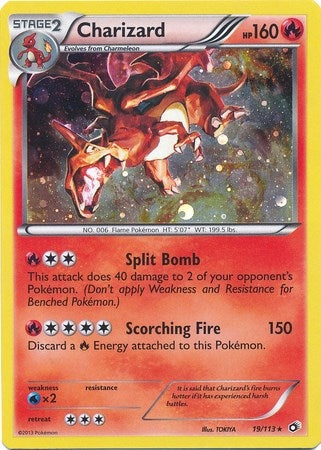 Image for Charizard - 19/113 (Cosmos Holo) (Miscellaneous Cards & Products) (019/113) - Pokemon