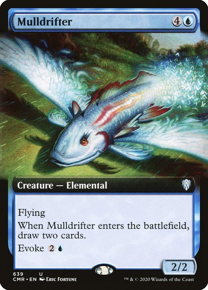 Image for Mulldrifter (Extended Art) (Commander Legends) (639) - Magic: The Gathering